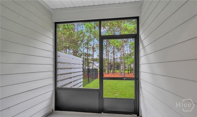 20 Lower Creek Dr, Richmond Hill, GA 31324 - view of unfurnished sunroom