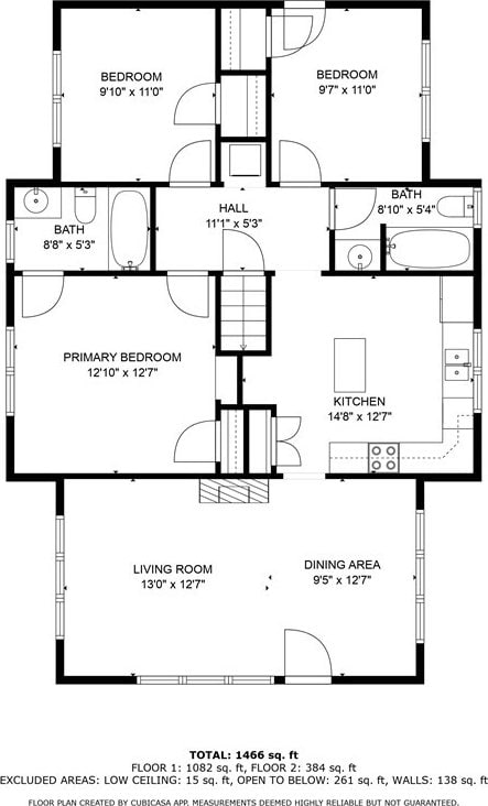 115 Daisy Ct, Savannah, GA 31404 - room layout