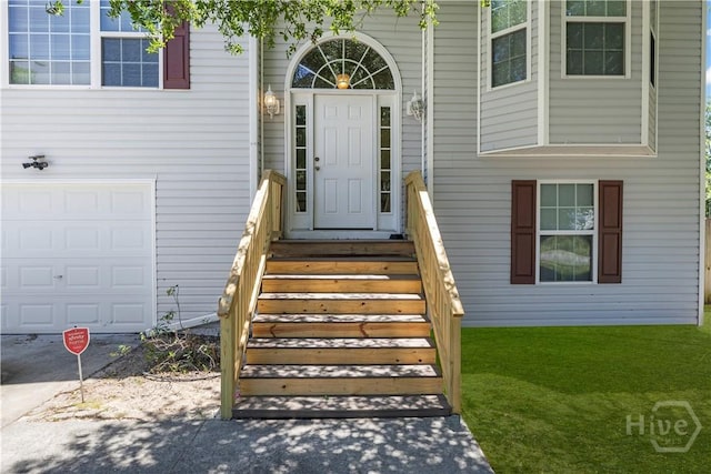 303 Aspen, Rincon, GA 31326 - doorway to property with an attached garage