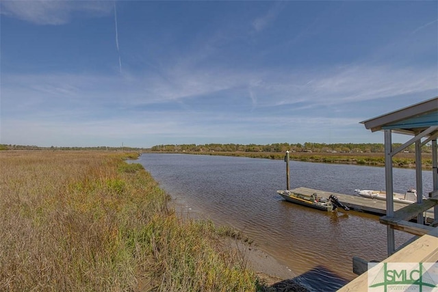 1056 Fiddler Trce, Townsend, GA 31331 - dock with a water view
