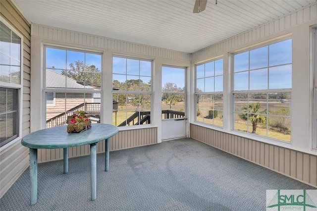 1056 Fiddler Trce, Townsend, GA 31331 - sunroom / solarium with ceiling fan