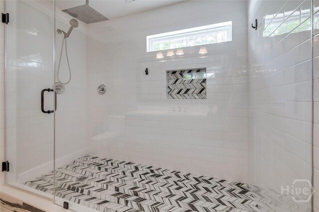 428 Roberts Way, Rincon, GA 31326 - bathroom featuring a shower stall