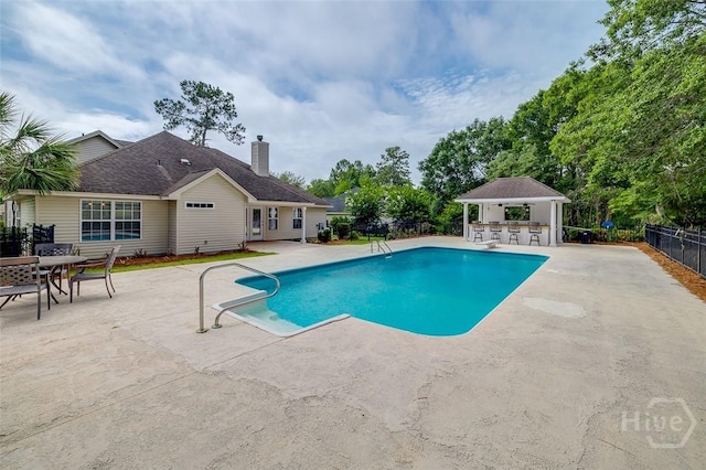428 Roberts Way, Rincon, GA 31326 - view of pool with a patio area