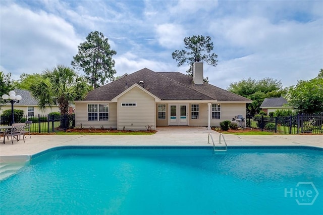 428 Roberts Way, Rincon, GA 31326 - view of pool with french doors and a patio area