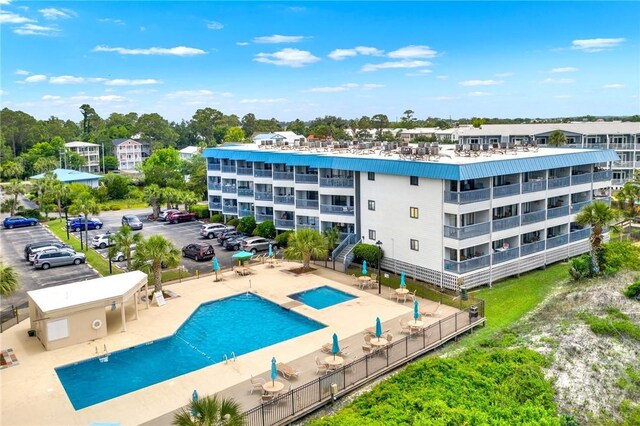 1217 Bay St Unit 105B, Tybee Island, GA 31328 - view of community pool