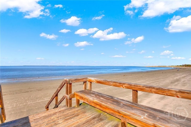 1217 Bay St Unit 105B, Tybee Island, GA 31328 - view of community featuring view of water and beach