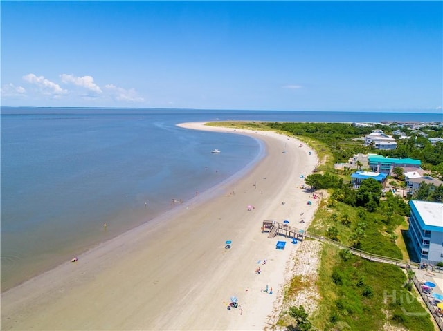 1217 Bay St Unit 105B, Tybee Island, GA 31328 - drone / aerial view of a large body of water