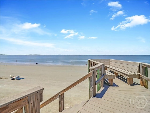 1217 Bay St Unit 105B, Tybee Island, GA 31328 - view of home's community with view of water and beach