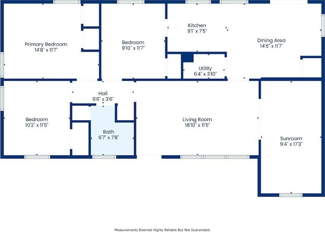 2301 Pinetree Rd, Savannah, GA 31404 - home floor plan