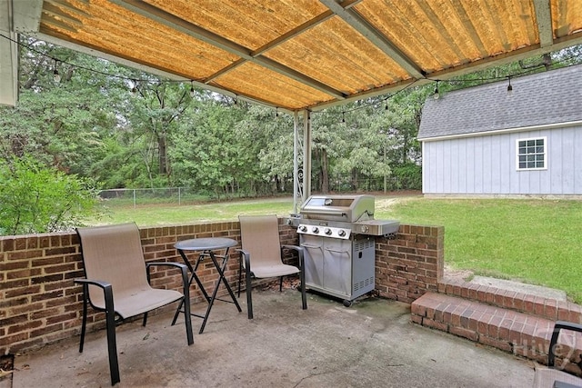 15 Ramble Rd, Statesboro, GA 30458 - view of patio / terrace with area for grilling