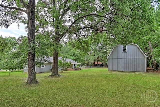 15 Ramble Rd, Statesboro, GA 30458 - view of yard featuring a barn and an outdoor structure