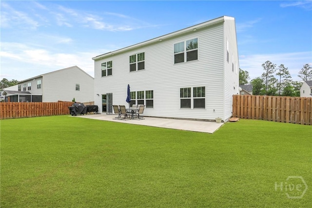 108 Summer Station Dr, Guyton, GA 31312 - rear view of property with a patio