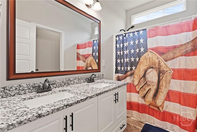 108 Summer Station Dr, Guyton, GA 31312 - bathroom featuring double vanity