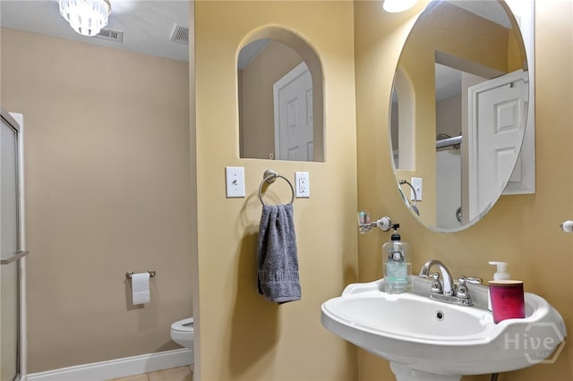 114 Piercefield Dr, Richmond Hill, GA 31324 - bathroom with a sink and tile patterned flooring