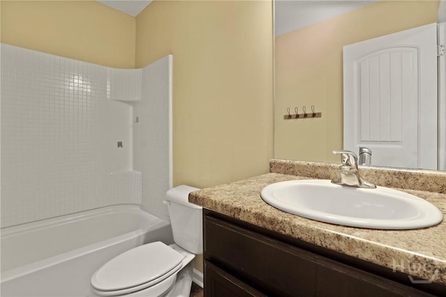 93 Veranda Trl, Midway, GA 31320 - full bath with vanity, toilet, and bathing tub / shower combination
