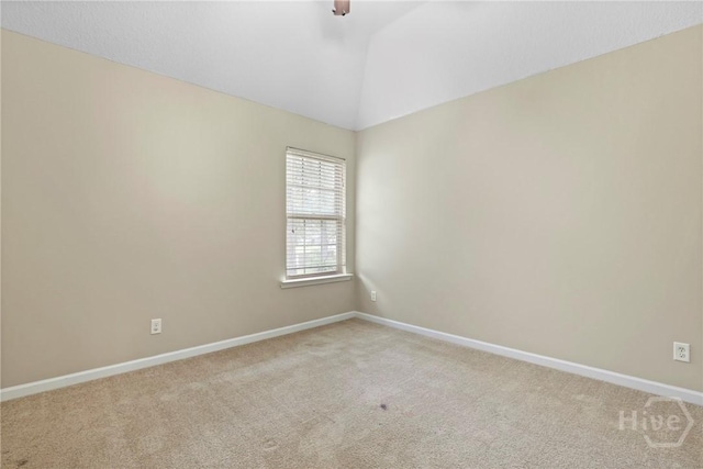 93 Veranda Trl, Midway, GA 31320 - carpeted empty room featuring baseboards and lofted ceiling