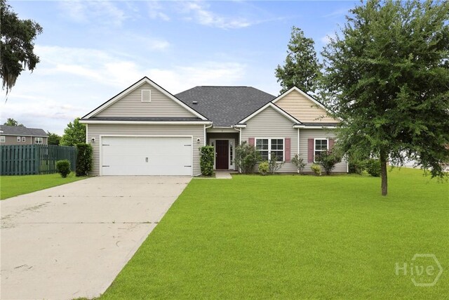 7 Sailmaker Ln, Richmond Hill, GA 31324 - view of front of house featuring concrete driveway and a garage