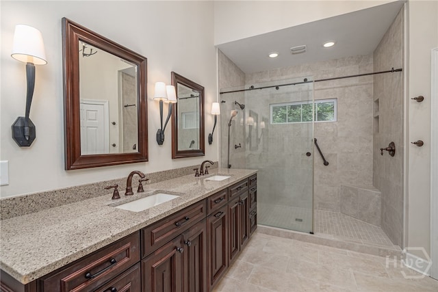 14 Black Hawk Trl, Savannah, GA 31411 - full bath with double vanity and a shower stall