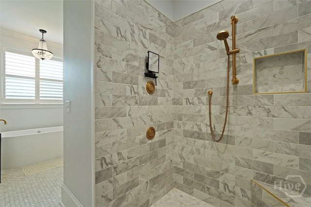 15 Reed Grass Ln, Savannah, GA 31405 - full bath with a soaking tub and tiled shower