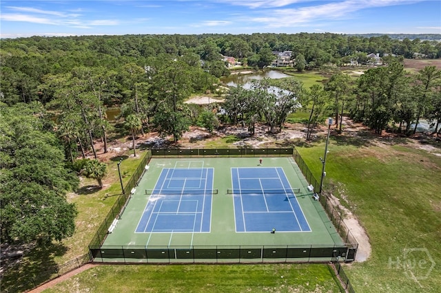 35 Wild Thistle Ln, Savannah, GA 31406 - drone / aerial view of a nearby body of water and a forest