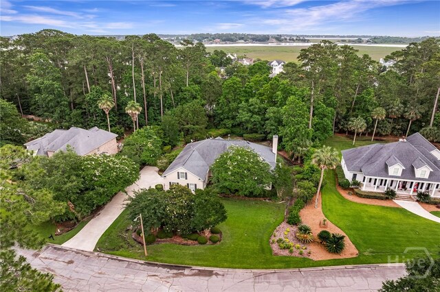 35 Wild Thistle Ln, Savannah, GA 31406 - aerial view of property and surrounding area