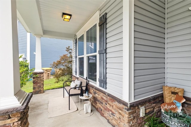 131 Tanzania Trl, Pooler, GA 31322 - view of covered porch