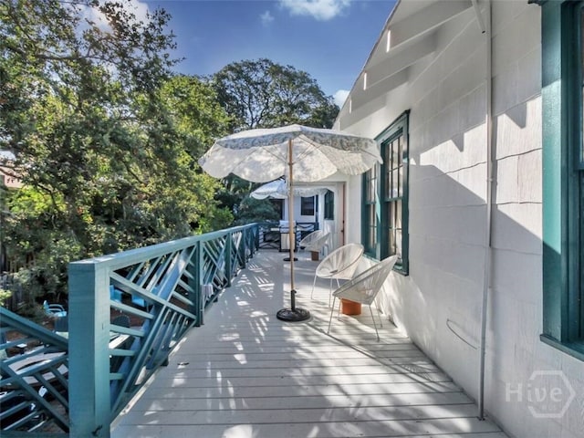 16 12th St, Tybee Island, GA 31328 - view of deck