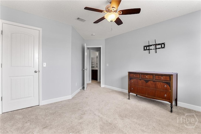 42 Kinlock Ct, Midway, GA 31320 - bedroom with light colored carpet, baseboards, and a ceiling fan