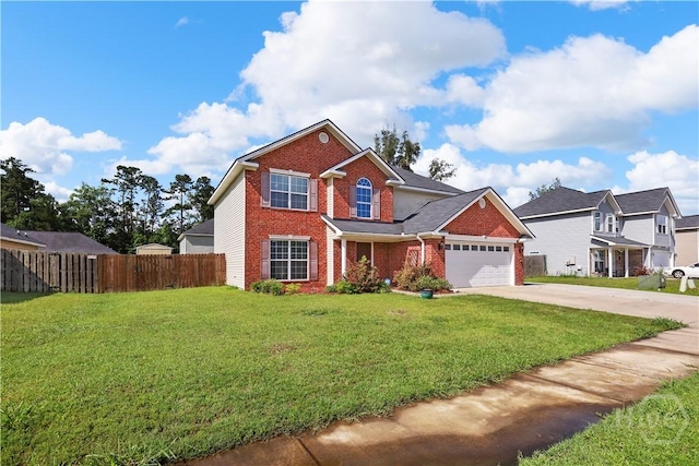 42 Kinlock Ct, Midway, GA 31320 - traditional-style house featuring brick siding, driveway, and an attached garage