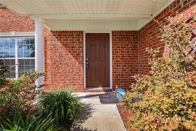 42 Kinlock Ct, Midway, GA 31320 - entrance to property with brick siding