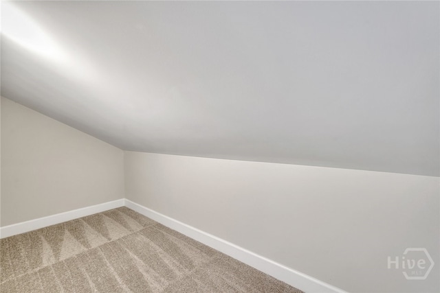 238 Haisley Run, Guyton, GA 31312 - additional living space featuring lofted ceiling, light colored carpet, and baseboards