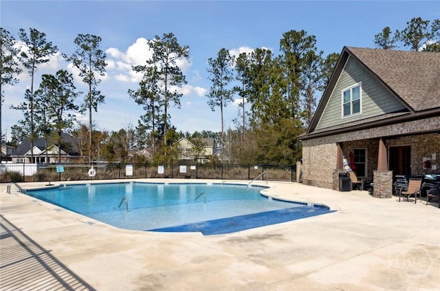 109 Finch Ln, Guyton, GA 31312 - community pool featuring a patio area