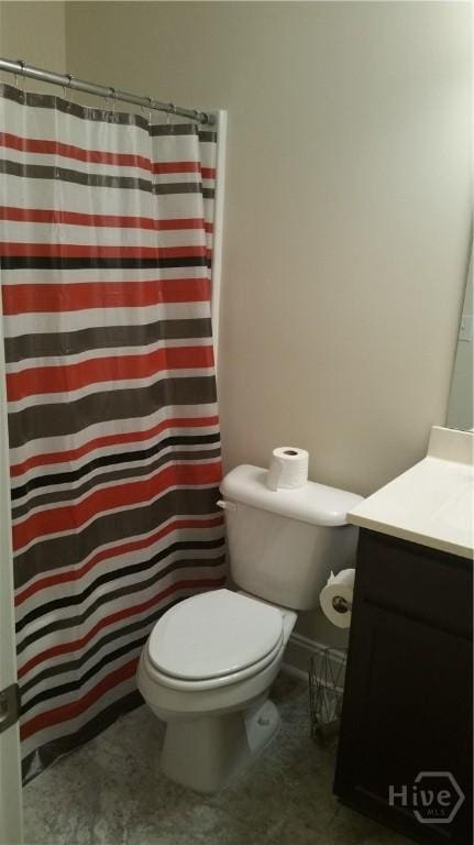 60 Kepler Loop, Richmond Hill, GA 31324 - full bath with toilet, vanity, and curtained shower