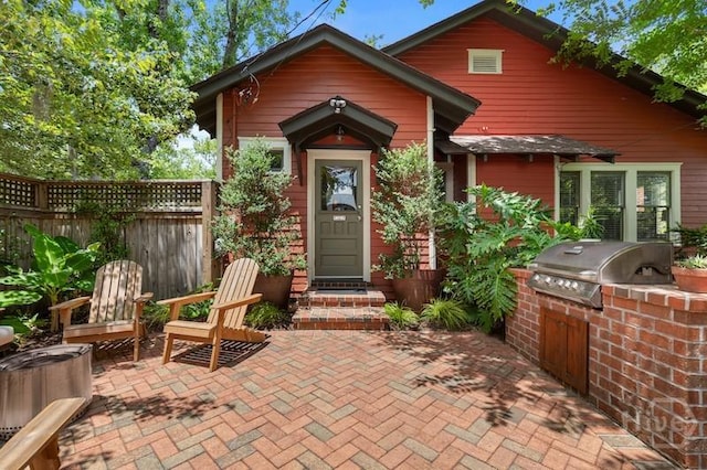 1301 E 48th St, Savannah, GA 31404 - view of patio / terrace with area for grilling