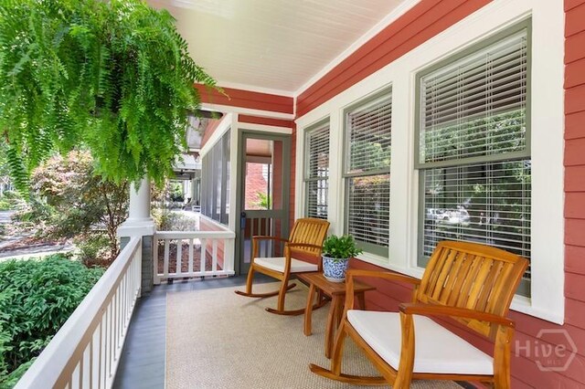 1301 E 48th St, Savannah, GA 31404 - view of covered porch