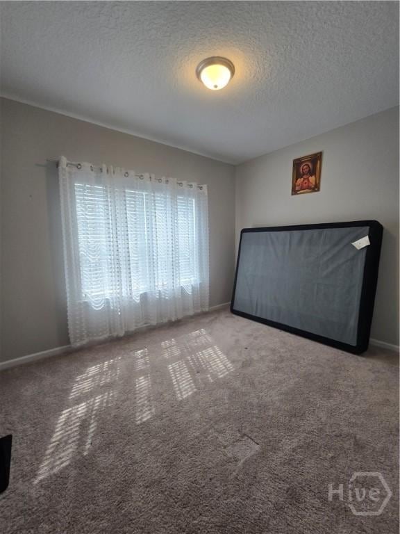 269 Brightleaf Cir, Hinesville, GA 31313 - unfurnished room featuring a textured ceiling, baseboards, and carpet flooring