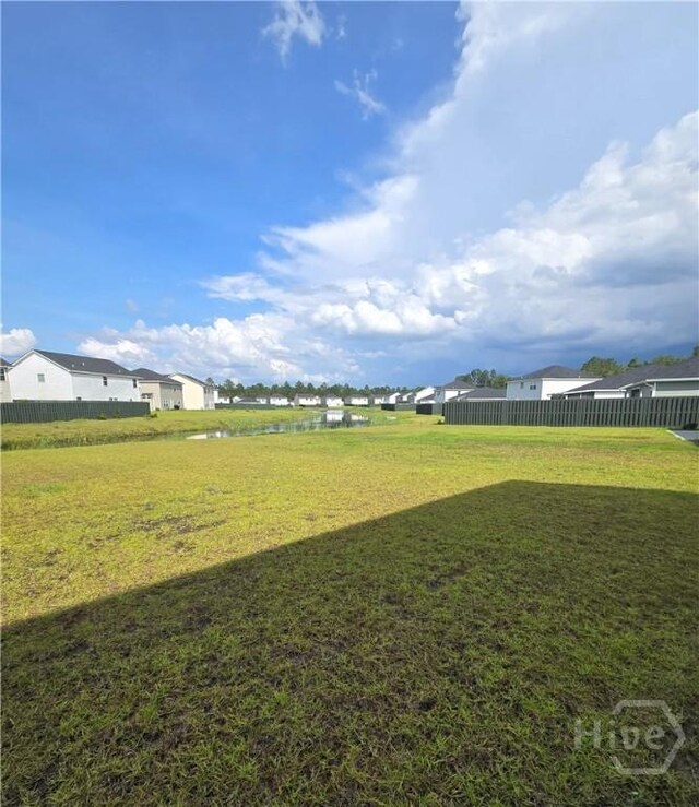 269 Brightleaf Cir, Hinesville, GA 31313 - view of yard featuring a water view