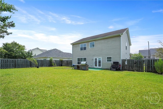 130 Willow Point Cir, Savannah, GA 31407 - back of property with french doors