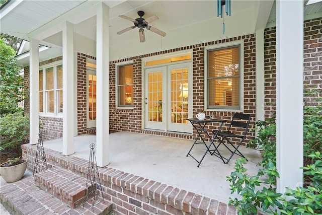 118 Woodline Dr, Savannah, GA 31410 - view of patio / terrace featuring ceiling fan