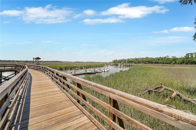 118 Woodline Dr, Savannah, GA 31410 - dock with a water view