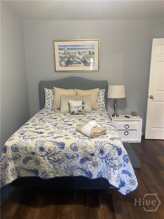 4114 Old Louisville Rd, Garden City, GA 31408 - bedroom featuring wood finished floors