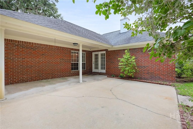 1112 Montclair Dr, Hinesville, GA 31313 - view of patio with french doors