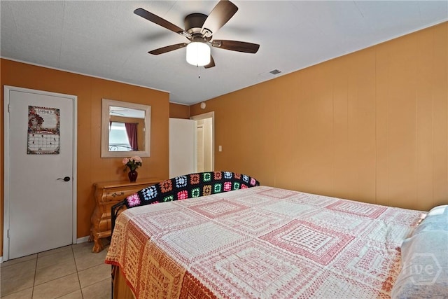 26 Arthur Cir, Savannah, GA 31406 - bedroom featuring light tile patterned flooring and ceiling fan