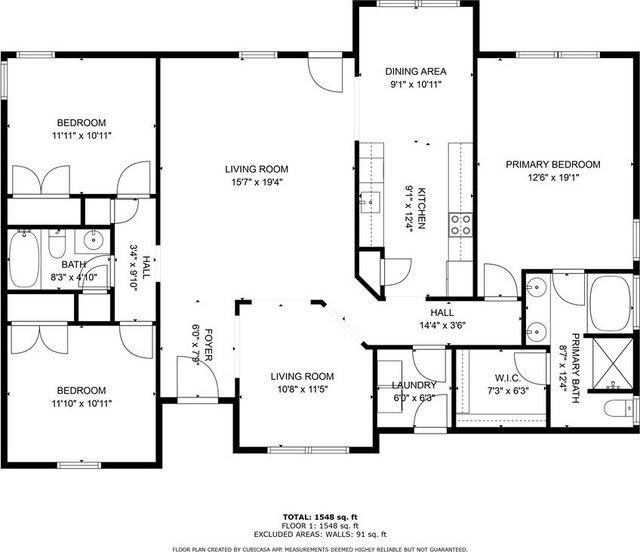 541 Deloach Rd NE, Ludowici, GA 31316 - room layout