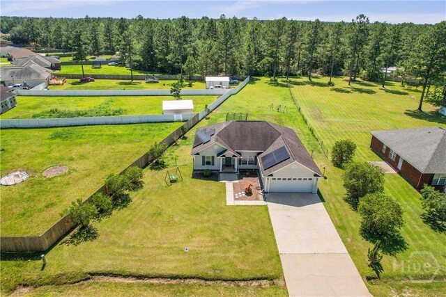 541 Deloach Rd NE, Ludowici, GA 31316 - aerial view of property and surrounding area