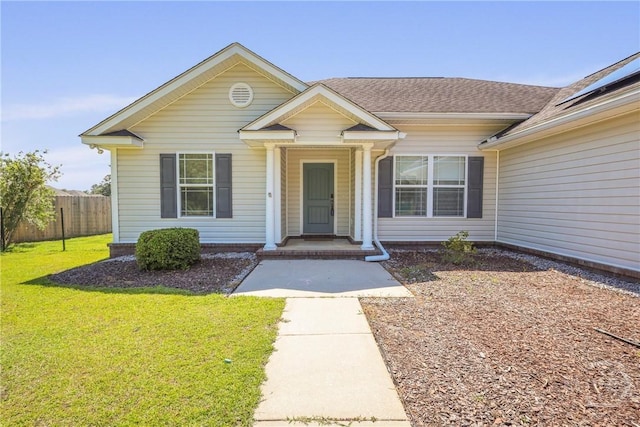 541 Deloach Rd NE, Ludowici, GA 31316 - view of front of property featuring a shingled roof
