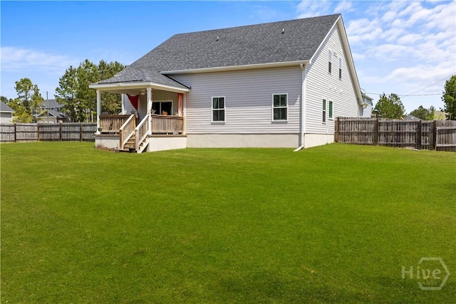 40 Saddlebrush Rd, Ellabell, GA 31308 - back of property with roof with shingles