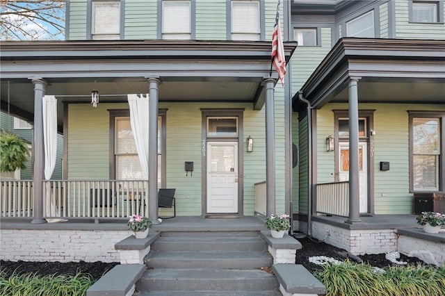 2203 Barnard St, Savannah, GA 31401 - view of exterior entry with covered porch