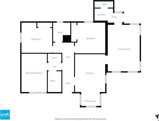 1825 Lloyd St, Savannah, GA 31405 - room layout