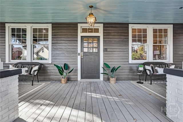 1001 Maupas Ave, Savannah, GA 31401 - view of wooden porch
